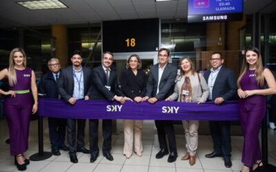 SKY inauguró el lunes 3 de julio su nueva ruta entre Lima y Sao Paulo