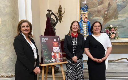 Tania Perich, Carmen Gloria Larenas y Gloria Maldonado.