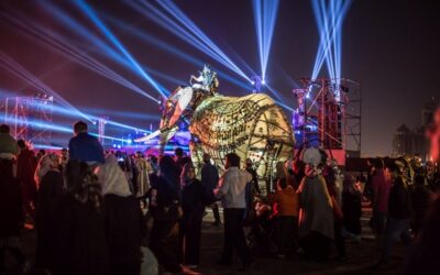 Festival Teatro a Mil 2024: animales gigantes se toman calles de Ñuñoa