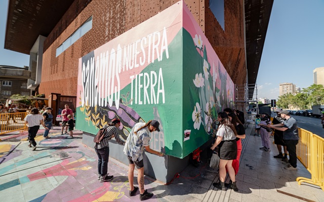 Murales comunitarios para reflexionar sobre la conciencia ecológica