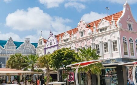 Oranjestad, capital de Aruba