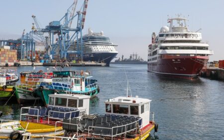 Temporada de cruceros en Valparaíso