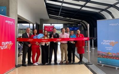 Avianca inició una nueva ruta desde Aruba hacia Medellín, Colombia