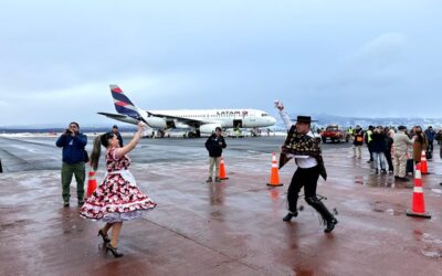LATAM potencia vuelos regionales: ruta Puerto Natales a Puerto Montt