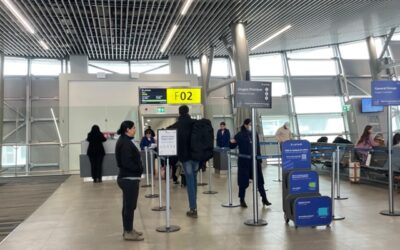 Aeropuerto de Santiago inicia operaciones de salida en el edificio T2-F