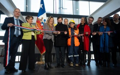 Presidente inauguró edificio del Terminal Nacional T1-A del Aeropuerto de Santiago