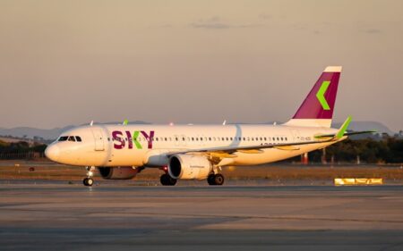 Avión de SKY Airline