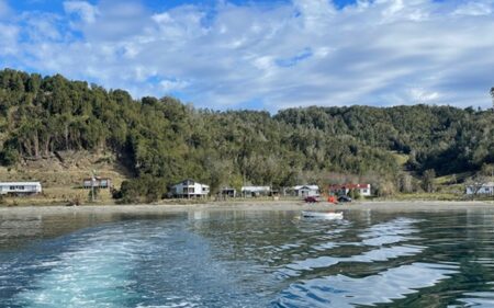 Hermoso paisaje de Quemchi, en Chiloé