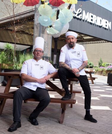 Chefs Sebastián Baeza y José Oróstica.