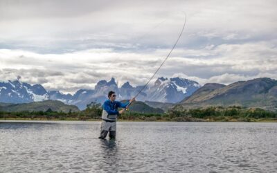 El boom turístico de pesca con mosca en el Parque Nacional Torres del Paine