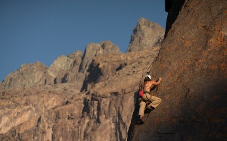 Escalada en Cajón del Maipo