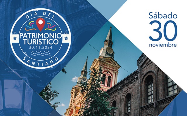 Día del Patrimonio Turístico se celebrará el sábado 30 en Santiago Centro