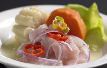 Cebiche de pescado