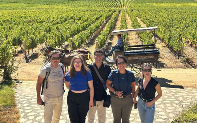 Periodistas de Brasil viven experiencias de enoturismo y gastronomía en Chile