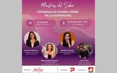 Crean primera comunidad de mujeres líderes en gastronomía en Chile